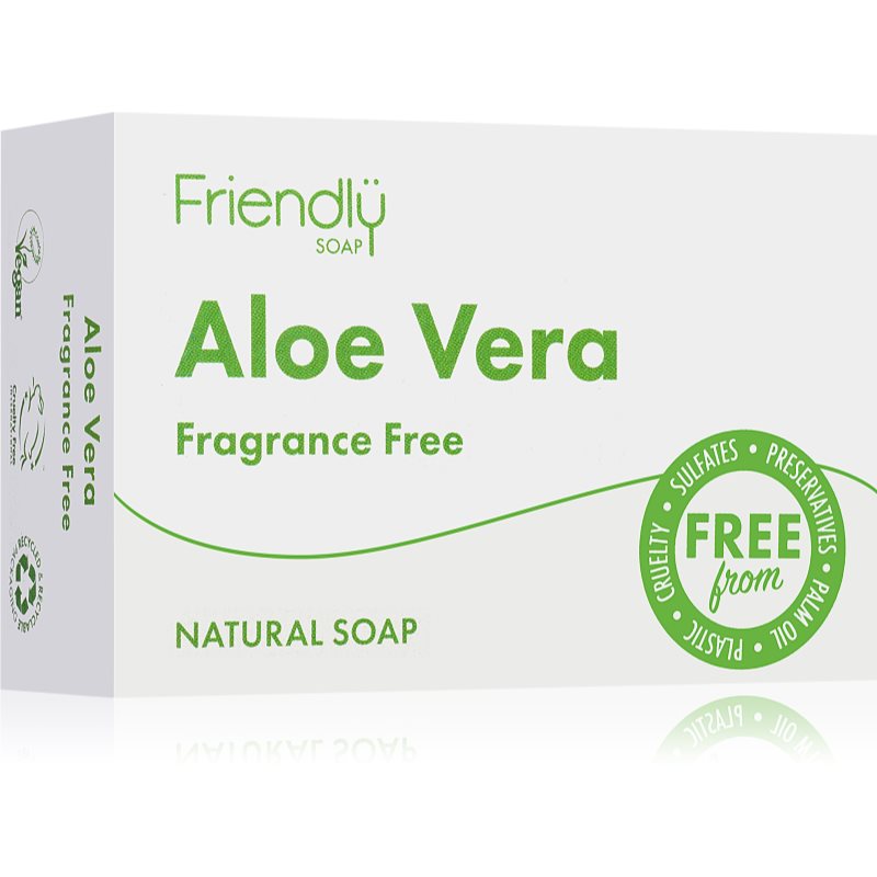 Friendly Soap Natural Soap Aloe Vera přírodní mýdlo 95 g - parfo.cz