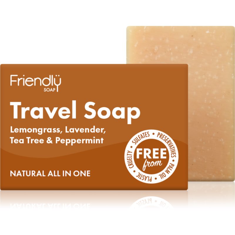 Friendly Soap Travel Soap Hair & Body přírodní mýdlo na tělo a vlasy 95 g - parfo.cz