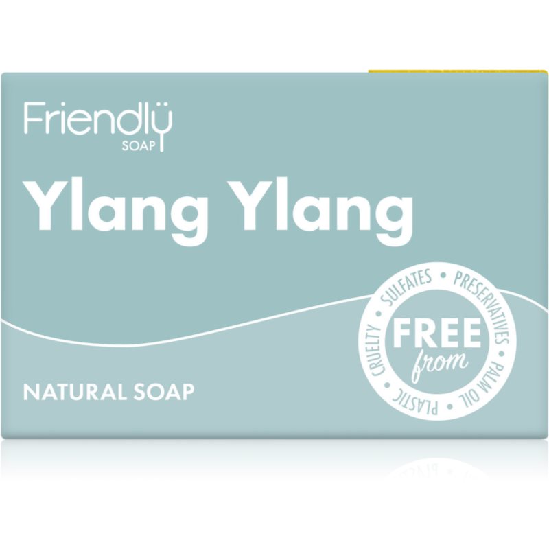 Friendly Soap Natural Soap Ylang Ylang přírodní mýdlo 95 g - parfo.cz