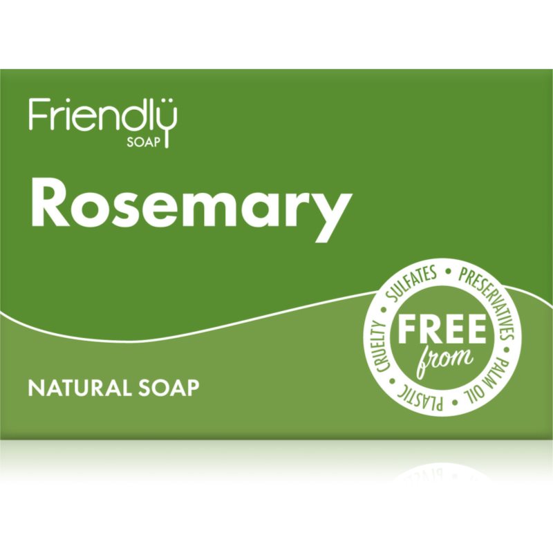 Friendly Soap Natural Soap Rosemary přírodní mýdlo 95 g - parfo.cz