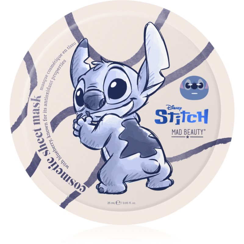 Mad Beauty Stitch Denim hydratační plátýnková maska 25 ml - parfo.cz