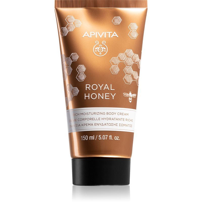 Apivita Royal Honey Rich Body Cream hydratační tělový krém 150 ml - parfo.cz