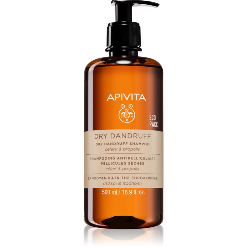 Apivita Dandruff Dry Dandruff Shampoo šampon proti lupům pro suchou pokožku 500 ml - parfo.cz