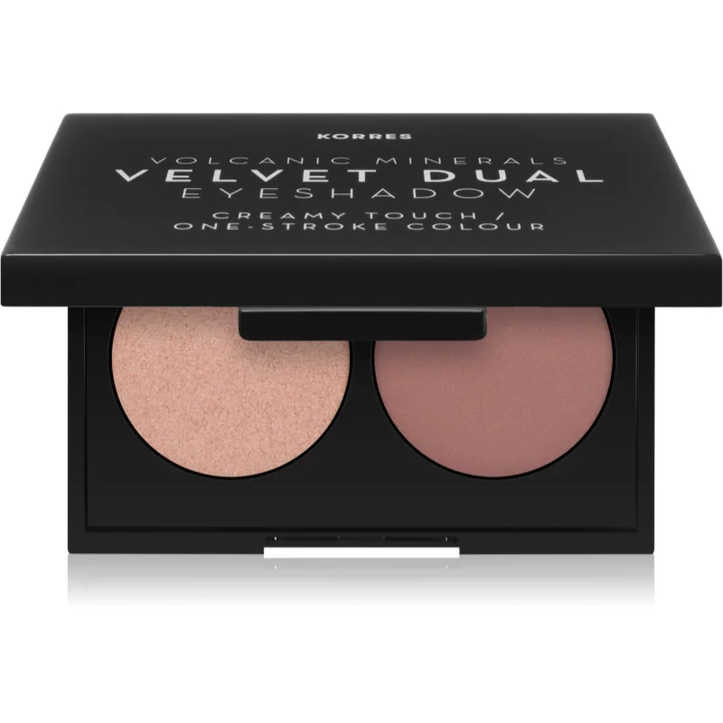 Korres Volcanic Minerals duo oční stíny odstín 18 Pink Rose 3 g - parfo.cz