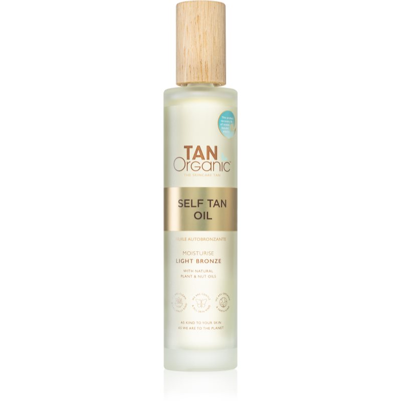 TanOrganic The Skincare Tan samoopalovací olej odstín Light Bronze 100 ml - parfo.cz