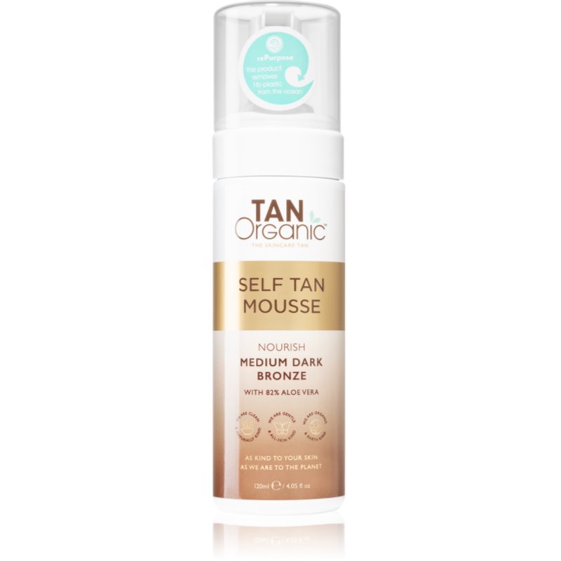 TanOrganic The Skincare Tan samoopalovací pěna odstín Medium Dark Bronze 120 ml - parfo.cz
