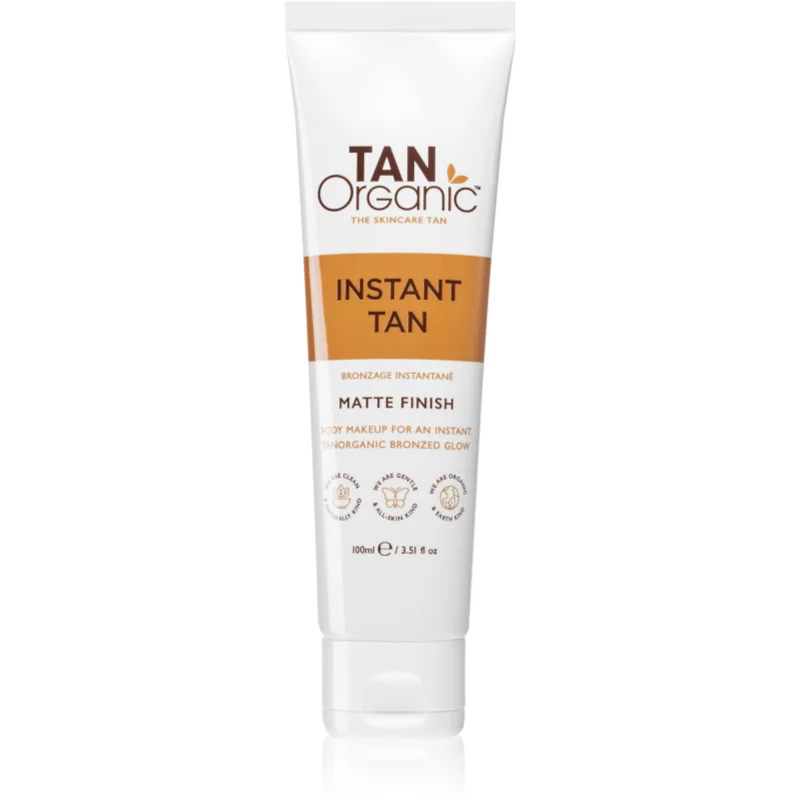 TanOrganic Instant Tan samoopalovací tělový krém s matným efektem 100 ml - parfo.cz