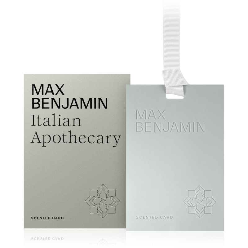 MAX Benjamin Italian Apothecary vonná karta 1 ks - parfo.cz
