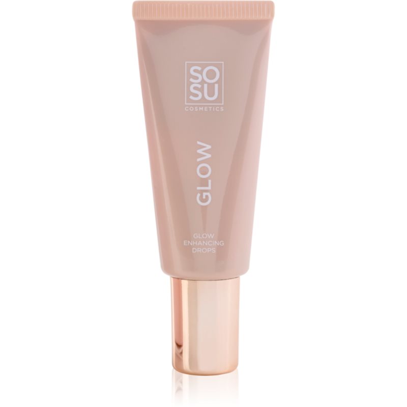 SOSU Cosmetics Glow Drops rozjasňující fluid na obličej 20 ml - parfo.cz
