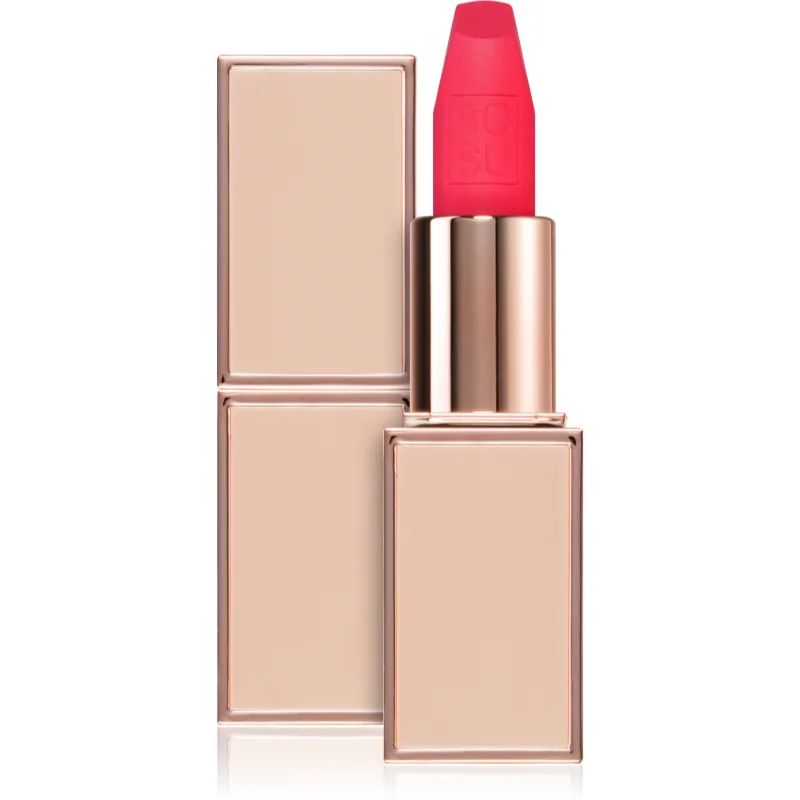 SOSU Cosmetics Matte Lipsticks matná rtěnka odstín Te Amo 3.2 g - parfo.cz