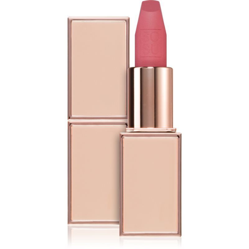 SOSU Cosmetics Matte Lipsticks matná rtěnka odstín Muted Mauve 3.2 g - parfo.cz