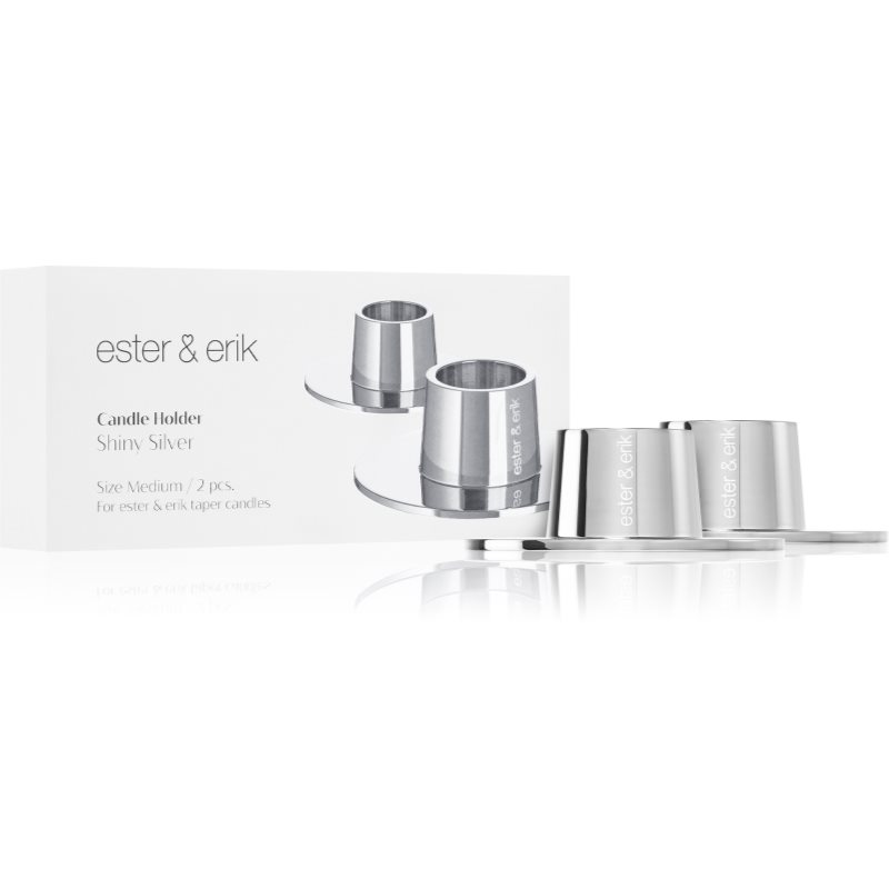 ester & erik accessories candle holder svícen na vonnou svíčku medium 2 ks - parfo.cz