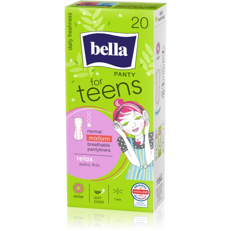 BELLA For Teens Relax slipové vložky pro dívky 20 ks - parfo.cz