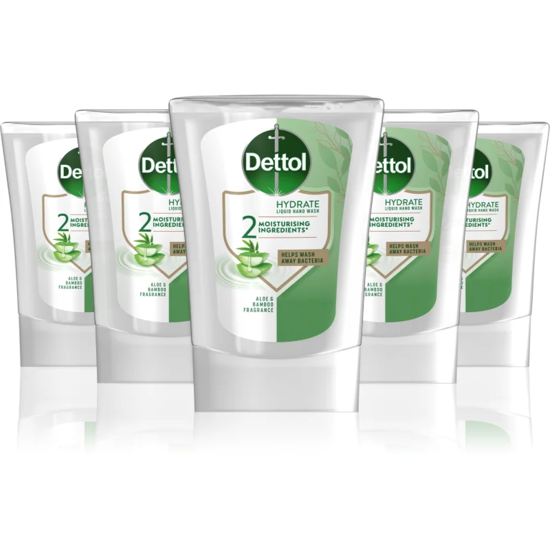 Dettol Soft on Skin Set náplň do bezdotykového dávkovače mýdla výhodné balení Aloe Vera - parfo.cz