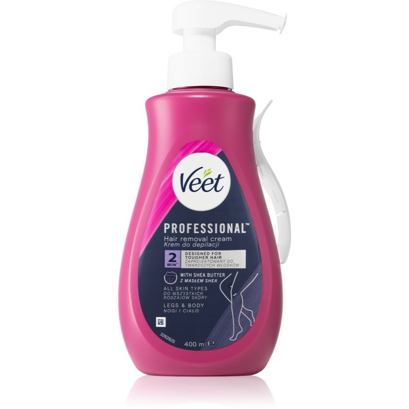Veet Professional All Skin Types depilační krém pro všechny typy pokožky 400 ml - parfo.cz