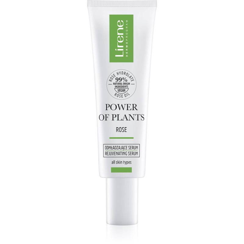 Lirene Power of Plants Rose omlazující pleťové sérum se zpevňujícím účinkem 30 ml - parfo.cz