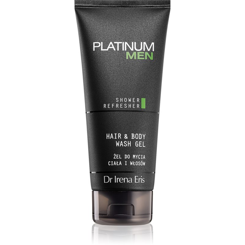 Dr Irena Eris Platinum Men Clean-Up osvěžující sprchový gel na tělo a vlasy 200 ml - parfo.cz