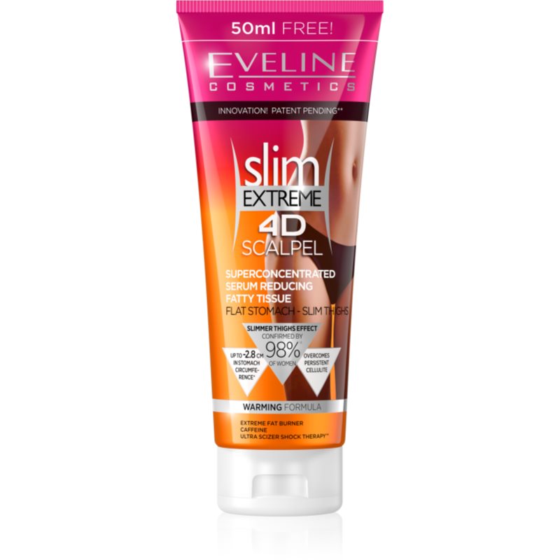Eveline Cosmetics Slim Extreme 4D Scalpel tělové sérum k redukci podkožního tuku 250 ml - parfo.cz