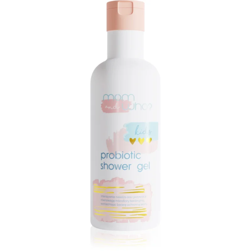 Nacomi Mom & Who Kids sprchový gel s probiotiky pro děti 250 ml - parfo.cz