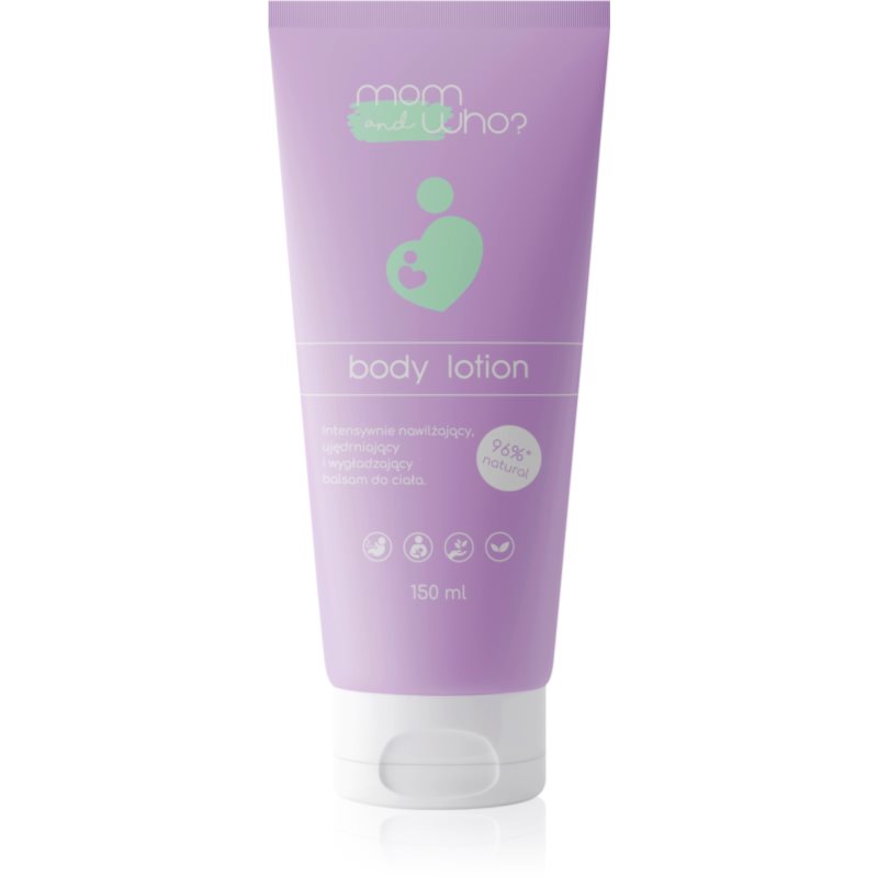 Nacomi Mom & Who tělové mléko pro těhotné a kojící ženy 150 ml - parfo.cz