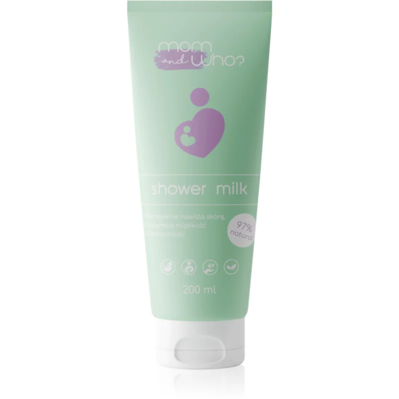 Nacomi Mom & Who sprchové mléko pro těhotné ženy 200 ml - parfo.cz