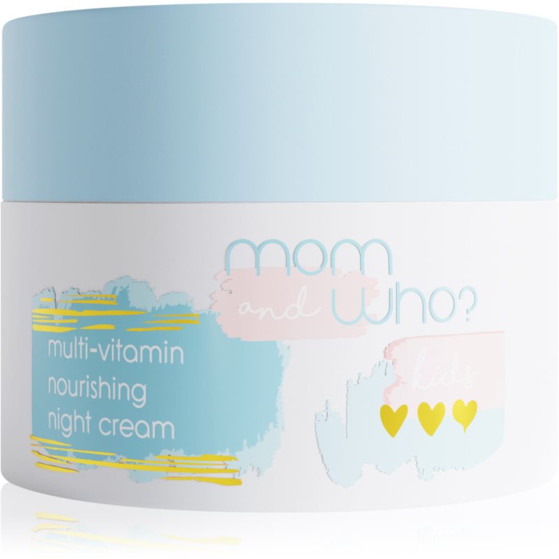Nacomi Mom & Who Kids výživný noční krém pro děti 50 ml - parfo.cz