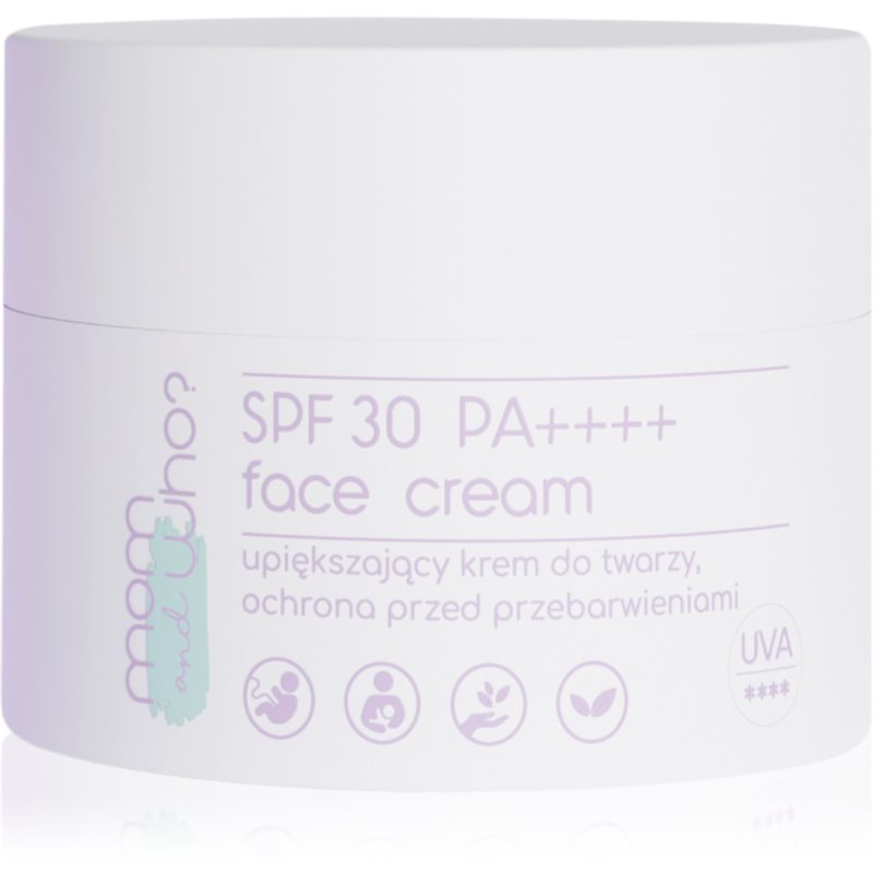 Nacomi Mom & Who hydratační krém pro těhotné a kojící ženy SPF 30 50 ml - parfo.cz