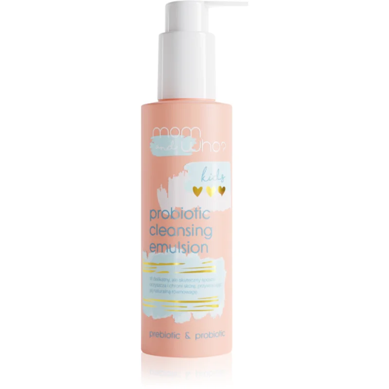 Nacomi Mom & Who Kids čisticí emulze s probiotiky pro děti 150 ml - parfo.cz