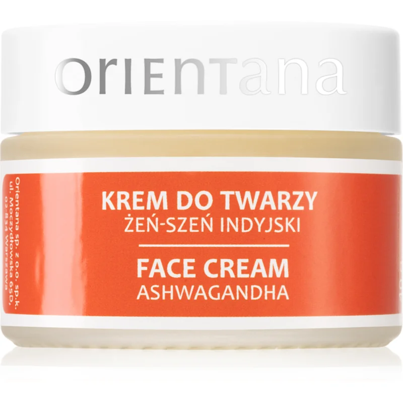 Orientana Ashwagandha Face Cream hydratační pleťový krém 40 g - parfo.cz