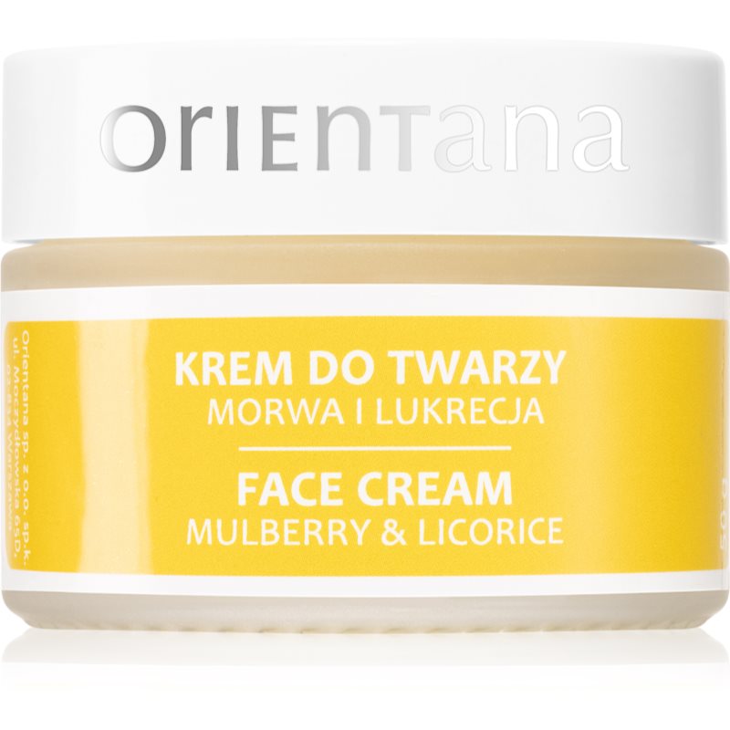 Orientana Mulberry & Licorice Face Cream zklidňující pleťový krém 50 g - parfo.cz
