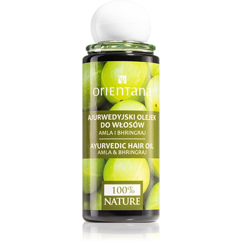 Orientana Ayurvedic Hair Oil Amla & Bhringraj olej pro růst vlasů 105 ml - parfo.cz