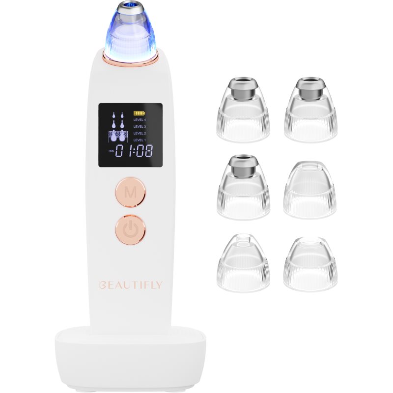 Beautifly B-Derma Pro mikrodermabrazivní přístroj + náhradní hlavice 1 ks - parfo.cz
