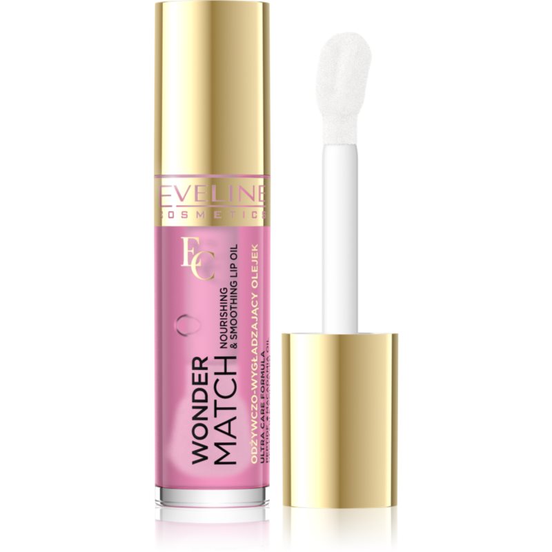 Eveline Cosmetics Wonder Match vyživující olej na rty odstín 02 Delicate Rose 5 ml - parfo.cz