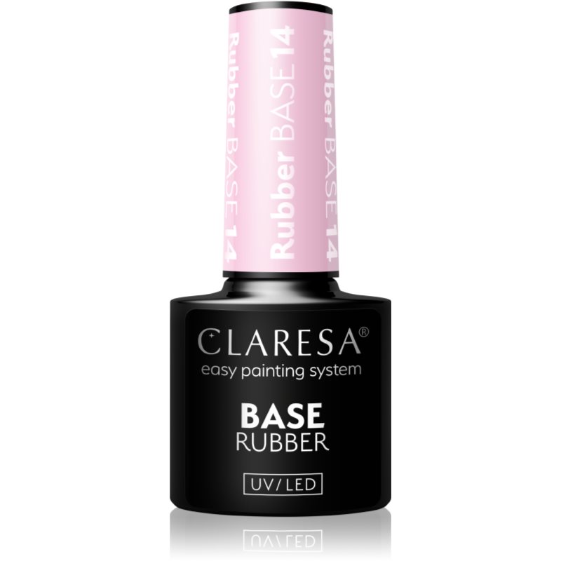 Claresa UV/LED Base Rubber podkladový lak pro gelové nehty odstín 14 5 g - parfo.cz