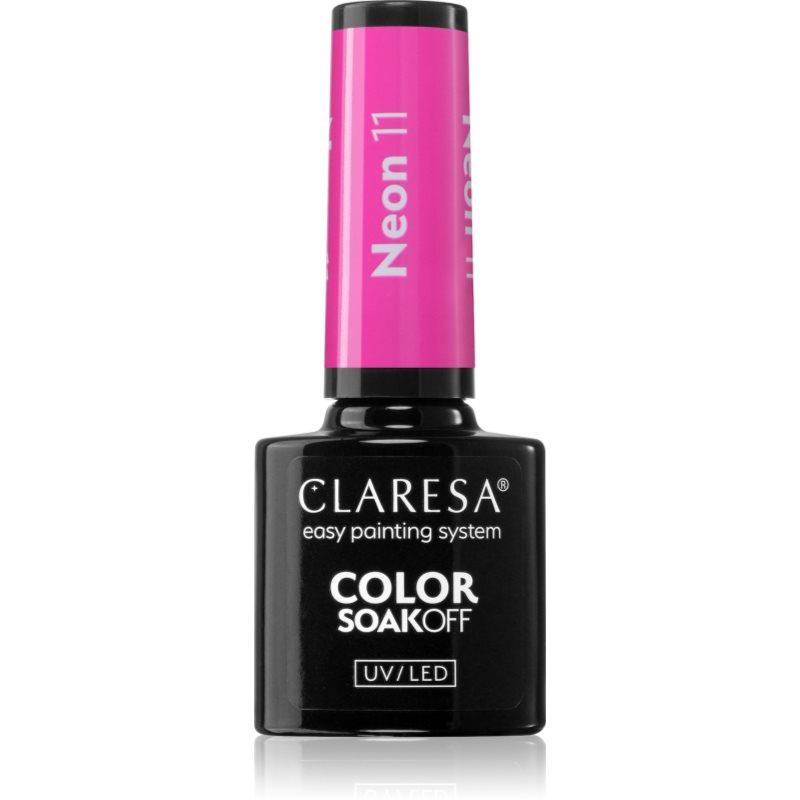 Claresa SoakOff UV/LED Color Neon gelový lak na nehty odstín 11 5 g - parfo.cz
