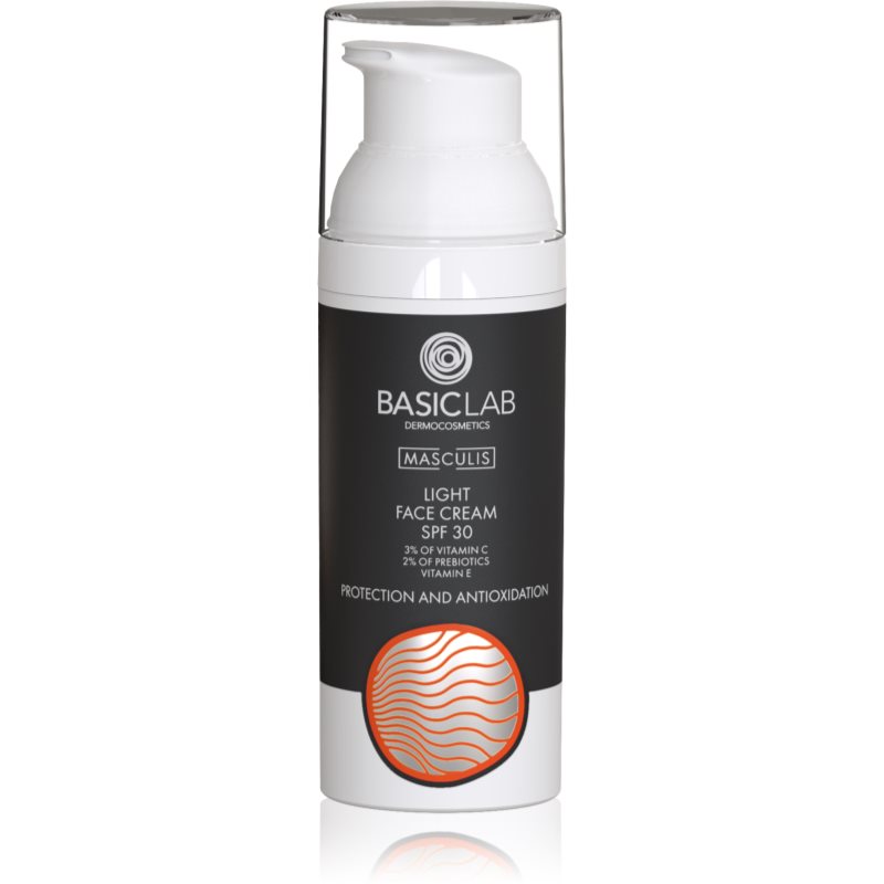BasicLab Dermocosmetics Masculis lehký denní krém pro muže SPF 30 50 ml - parfo.cz