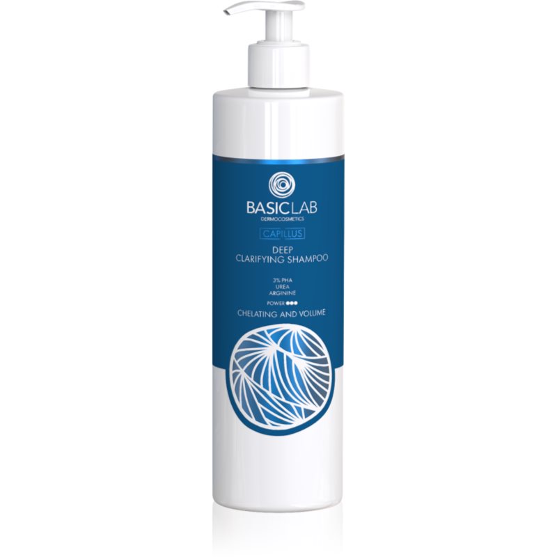 BasicLab Dermocosmetics Capillus hloubkově čisticí šampon pro mastnou pokožku hlavy 300 ml - parfo.cz