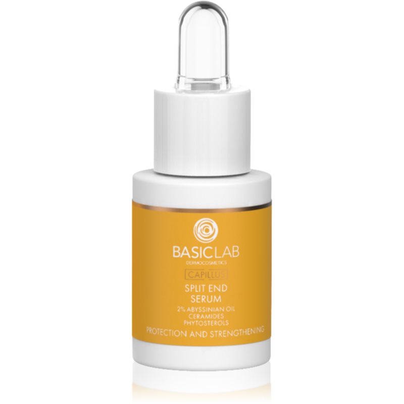 BasicLab Dermocosmetics Capillus olejové sérum na roztřepené konečky vlasů 15 ml - parfo.cz