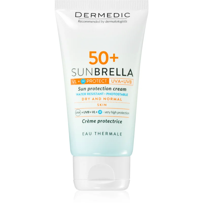Dermedic Sunbrella ochranný krém pro normální a suchou pleť SPF 50+ 50 g - parfo.cz
