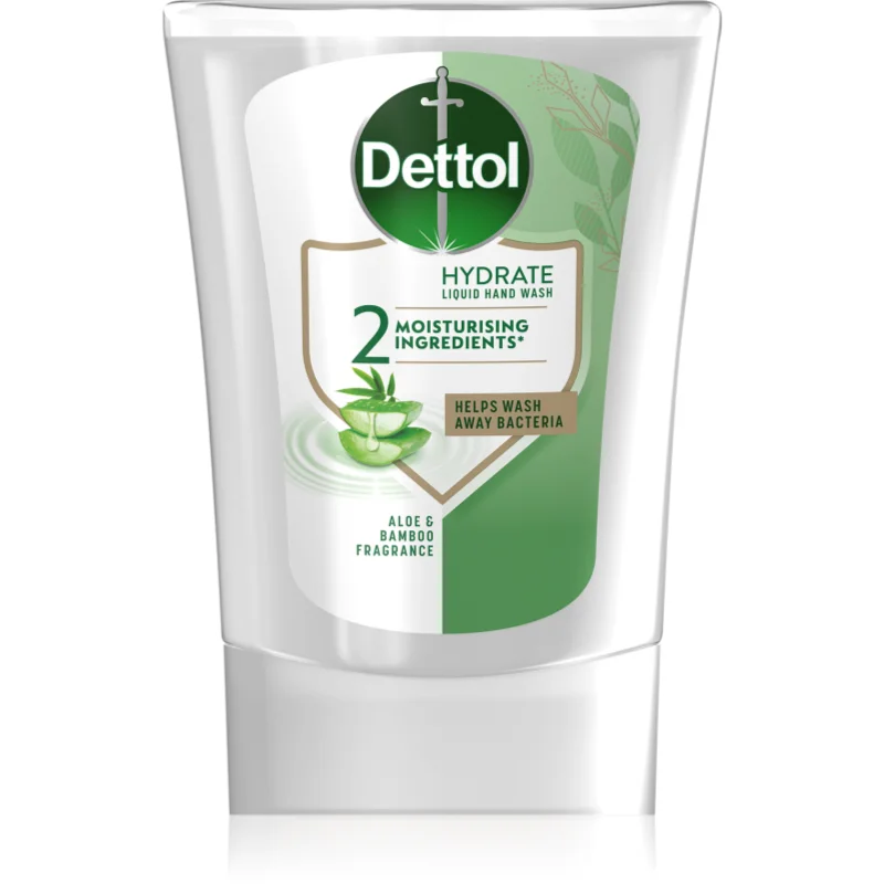 Dettol Antibacterial náplň do bezdotykového dávkovače mýdla Aloe Vera 250 ml - parfo.cz