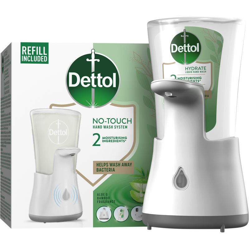 Dettol Soft on Skin Aloe Vera bezdotykový dávkovač mýdla 250 ml - parfo.cz