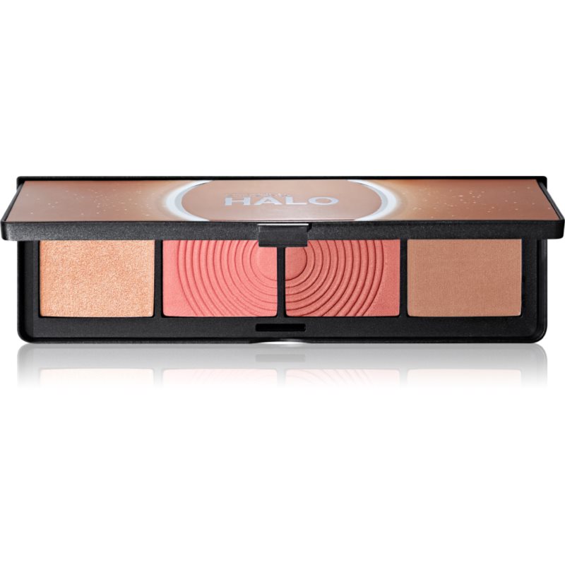 Smashbox Halo Sculpt + Glow Face Palette paletka rozjasňovačů a tvářenek odstín Back to Cali 15