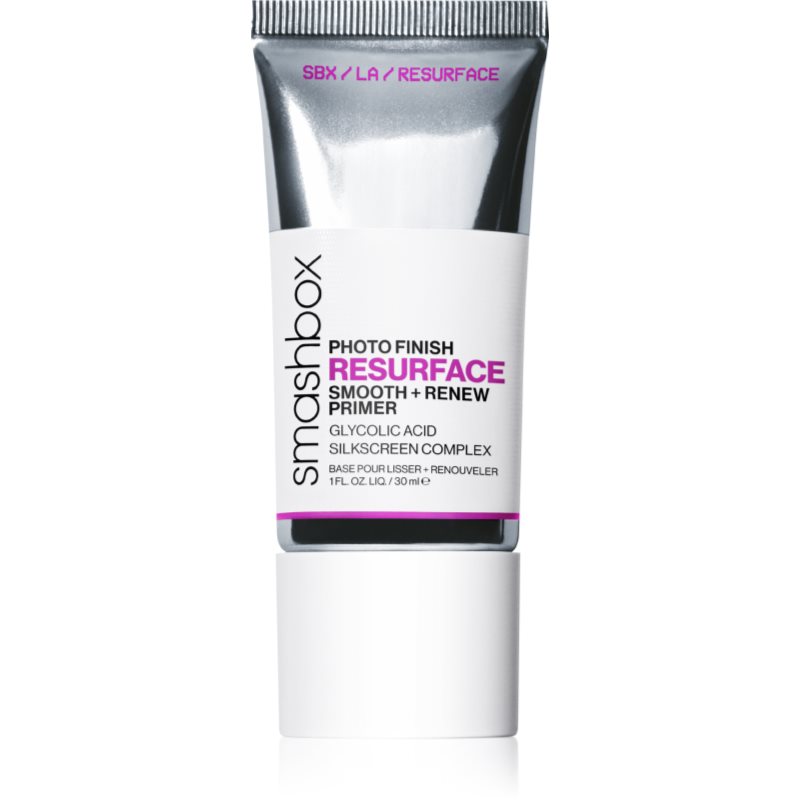 Smashbox Photo Finish Resurface Smooth + Renew Primer rozjasňující a vyhlazující podkladová báze 30 ml - parfo.cz