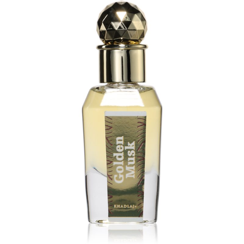 Khadlaj Golden Musk parfémovaný olej unisex 15 ml - parfo.cz