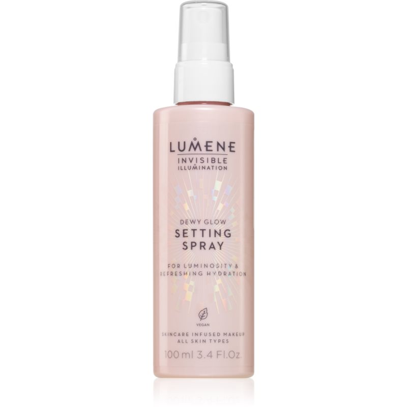 Lumene Invisible Illumination Dewy Glow rozjasňující fixační sprej 100 ml - parfo.cz