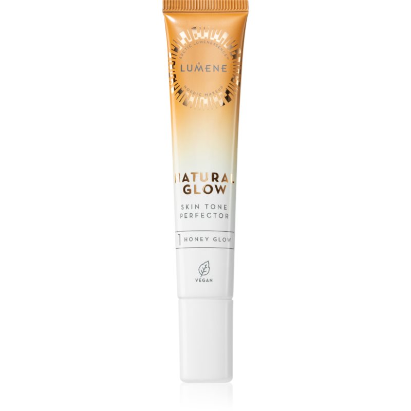 Lumene Natural Glow Skin Tone Perfector tekutý rozjasňovač odstín 1 Honey Glow 20 ml - parfo.cz