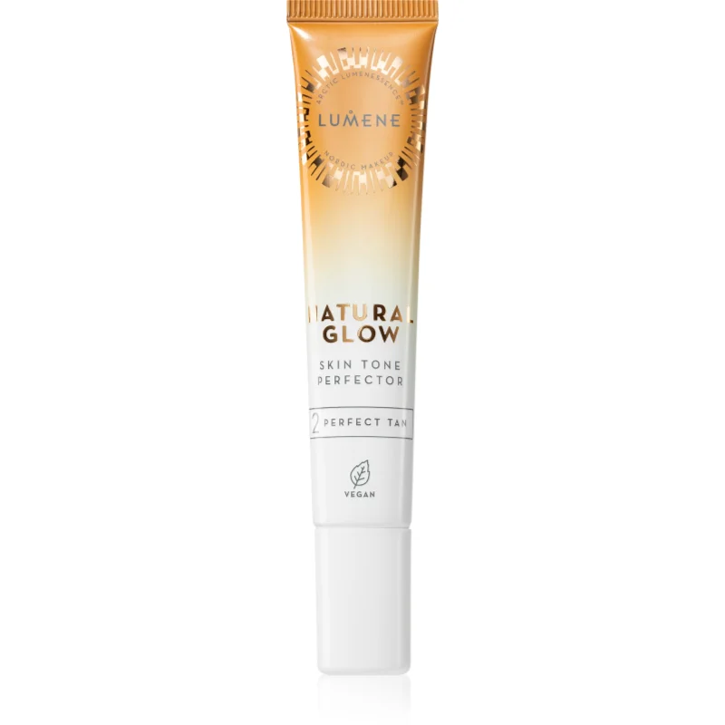 Lumene Natural Glow Skin Tone Perfector tekutý rozjasňovač odstín 2 Perfect Tan 20 ml - parfo.cz