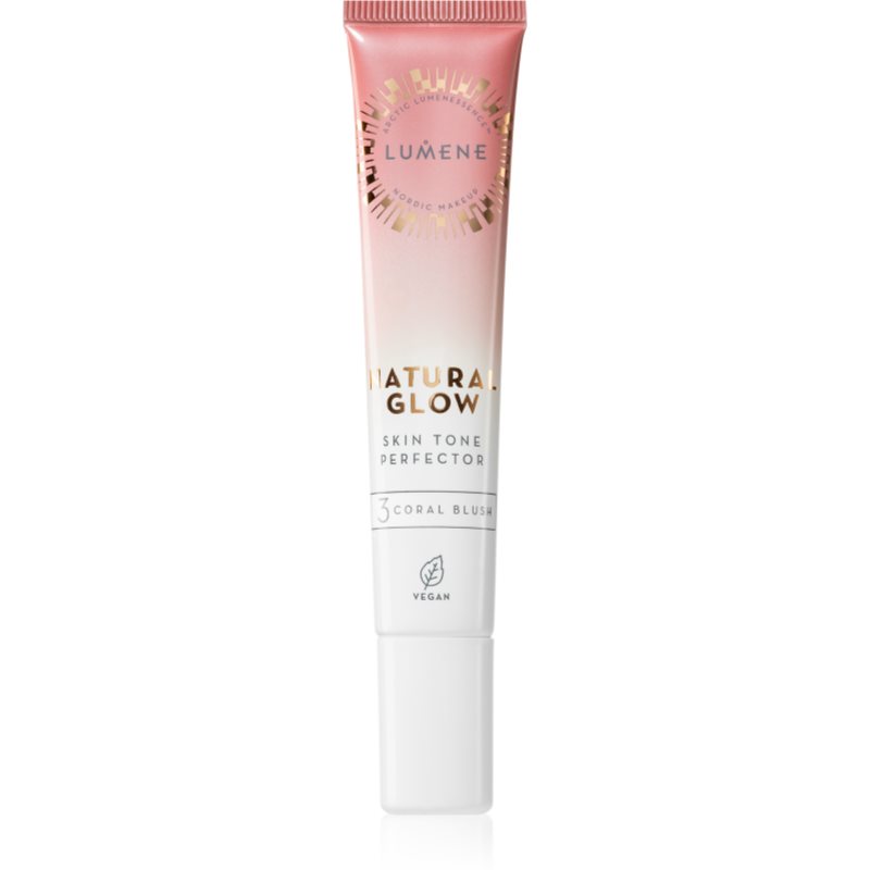 Lumene Natural Glow Skin Tone Perfector krémová tvářenka odstín 3 Coral Blush 20 ml - parfo.cz