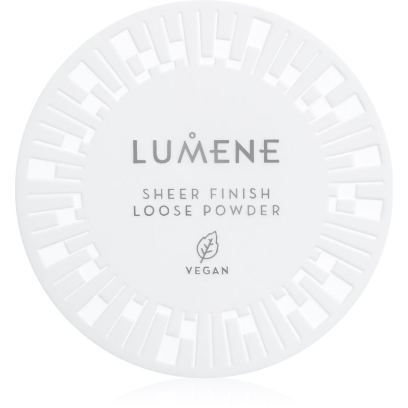 Lumene Nordic Makeup Sheer Finish matující transparentní pudr 8 g - parfo.cz