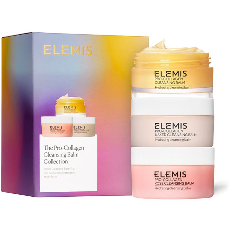 Elemis Pro-Collagen Cleansing Balm Collection dárková sada pro dokonalé vyčištění pleti - parfo.cz